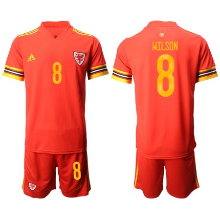 Wales Harry Wilson 8 Kind Thuis Tenue EK 2020